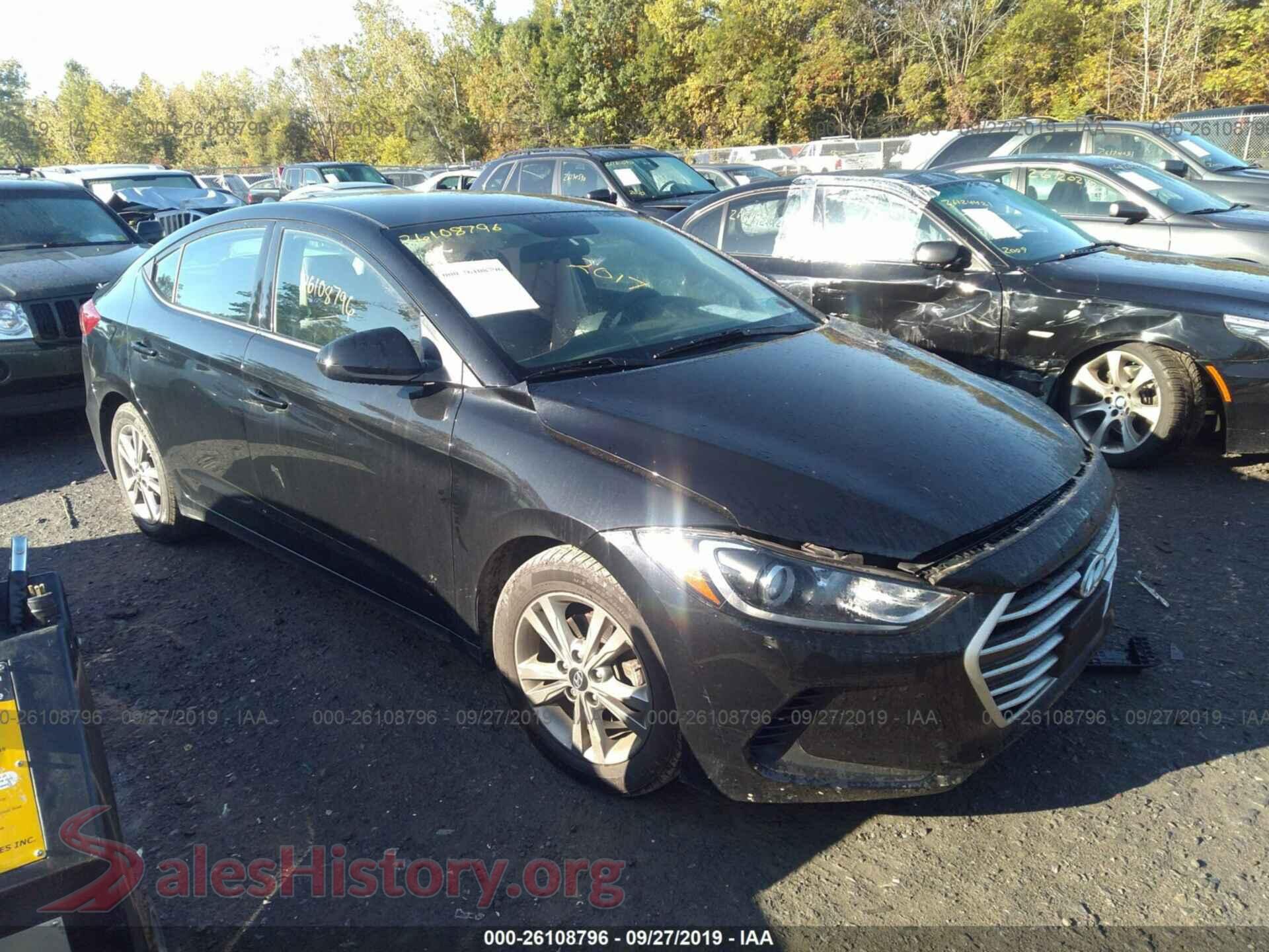 2017 HYUNDAI ELANTRA — VIN 5NPD84LF7HH181310