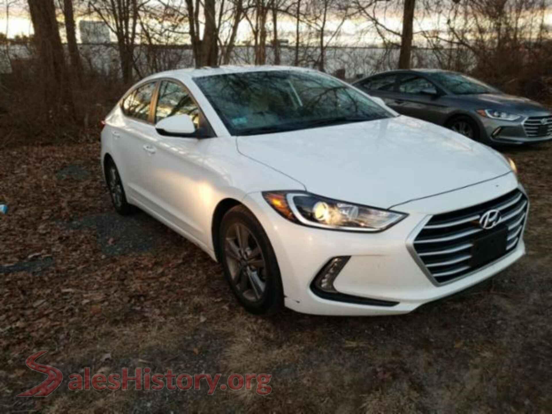 2018 HYUNDAI ELANTRA — VIN 5NPD84LF7JH253564