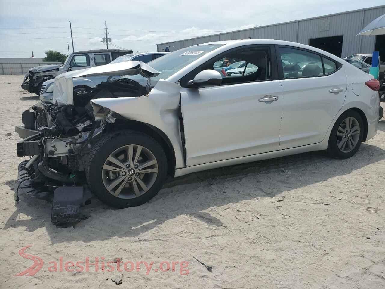 2018 HYUNDAI ELANTRA — VIN 5NPD84LF7JH345970
