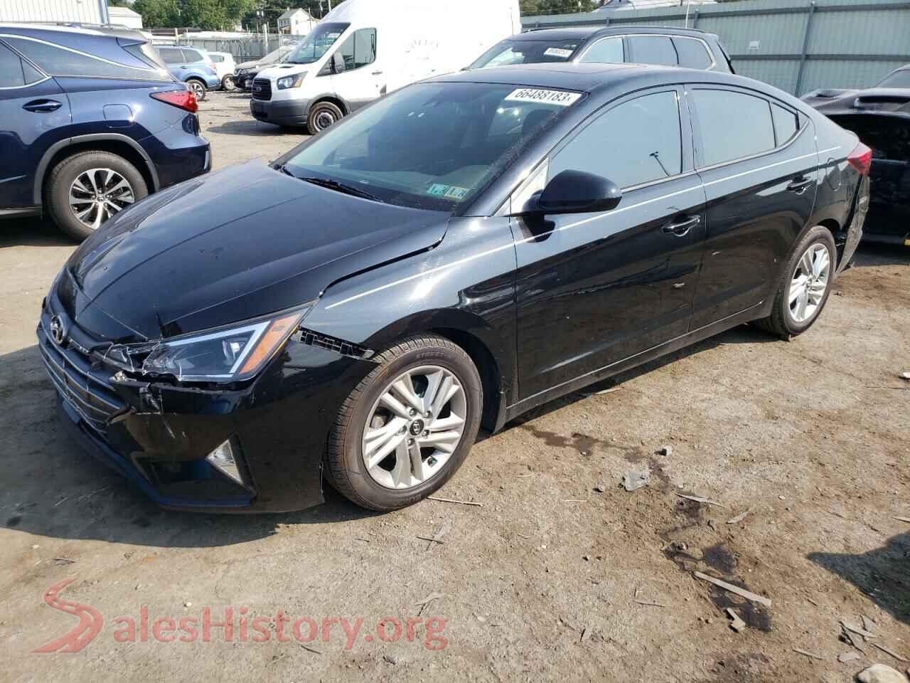 2020 HYUNDAI ELANTRA — VIN 5NPD84LF7LH627223