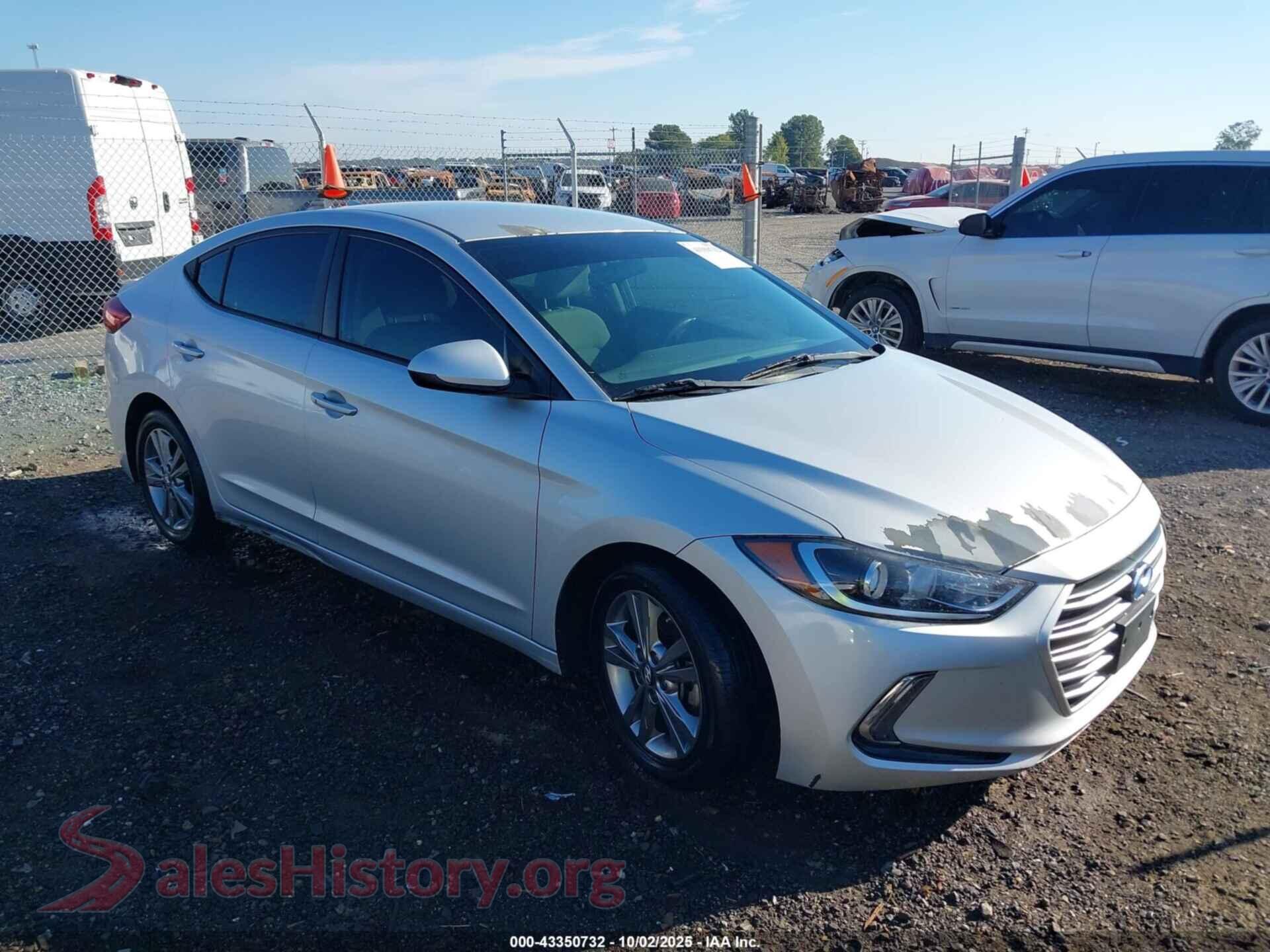 2017 HYUNDAI ELANTRA — VIN 5NPD84LF8HH047471