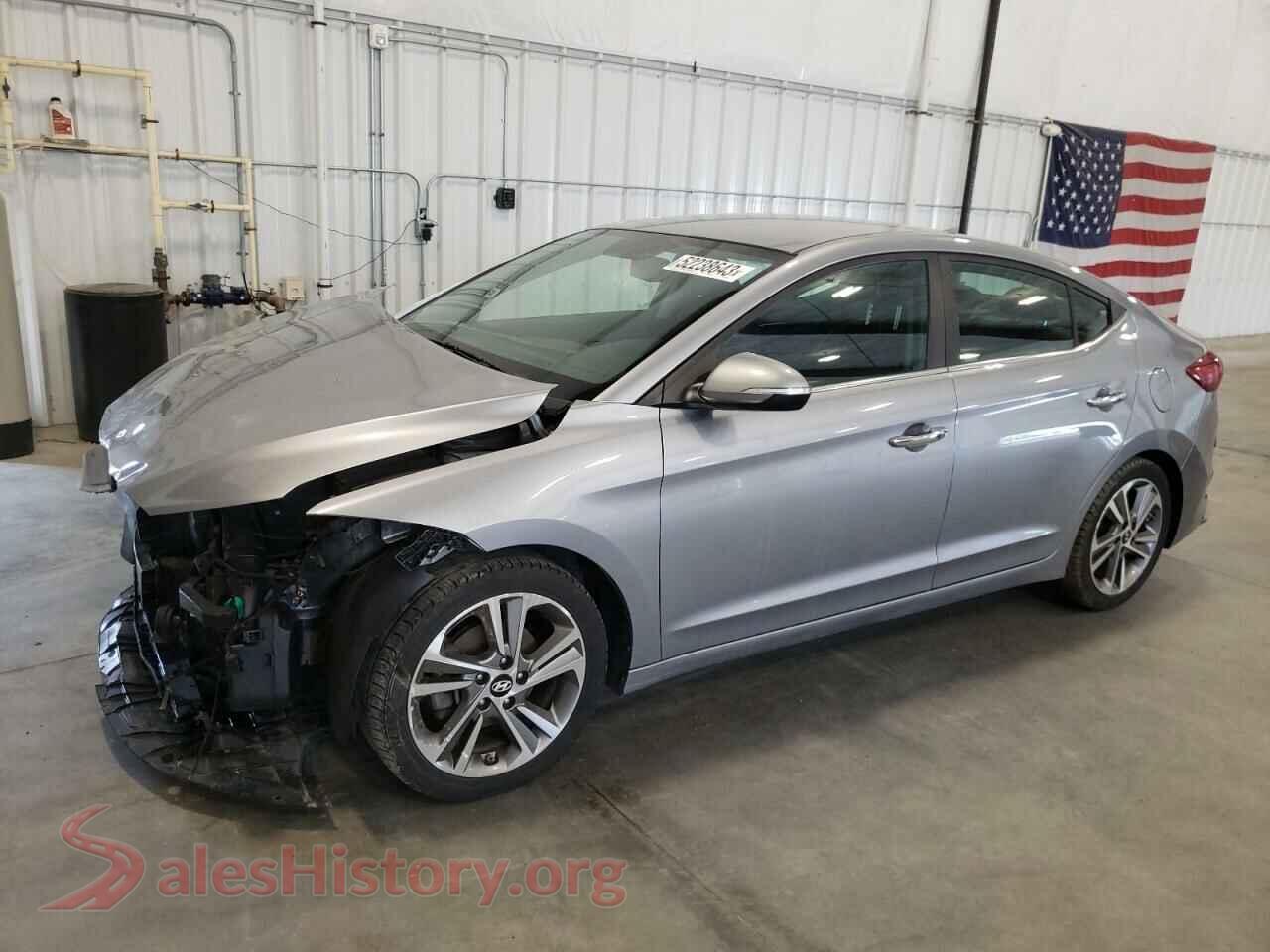 2017 HYUNDAI ELANTRA — VIN 5NPD84LF8HH052850