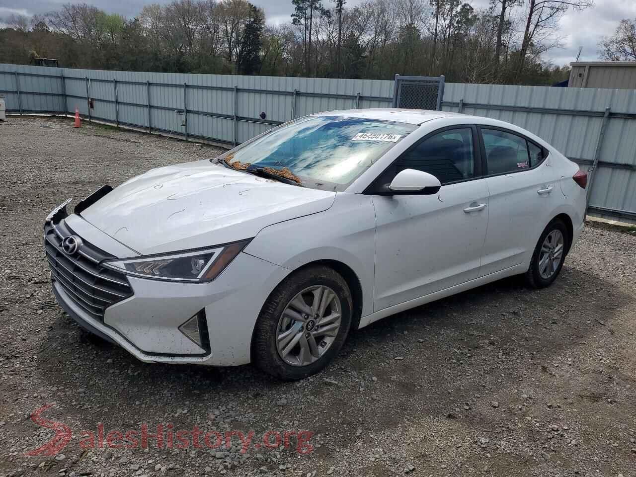 2020 HYUNDAI ELANTRA — VIN 5NPD84LF8LH578789