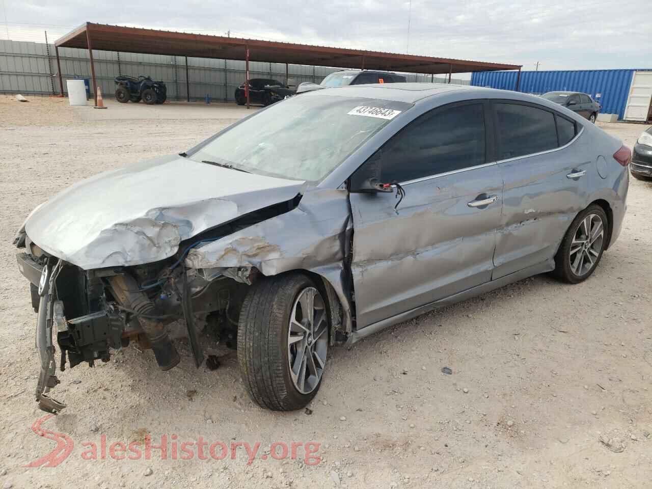 2017 HYUNDAI ELANTRA — VIN 5NPD84LF9HH058706
