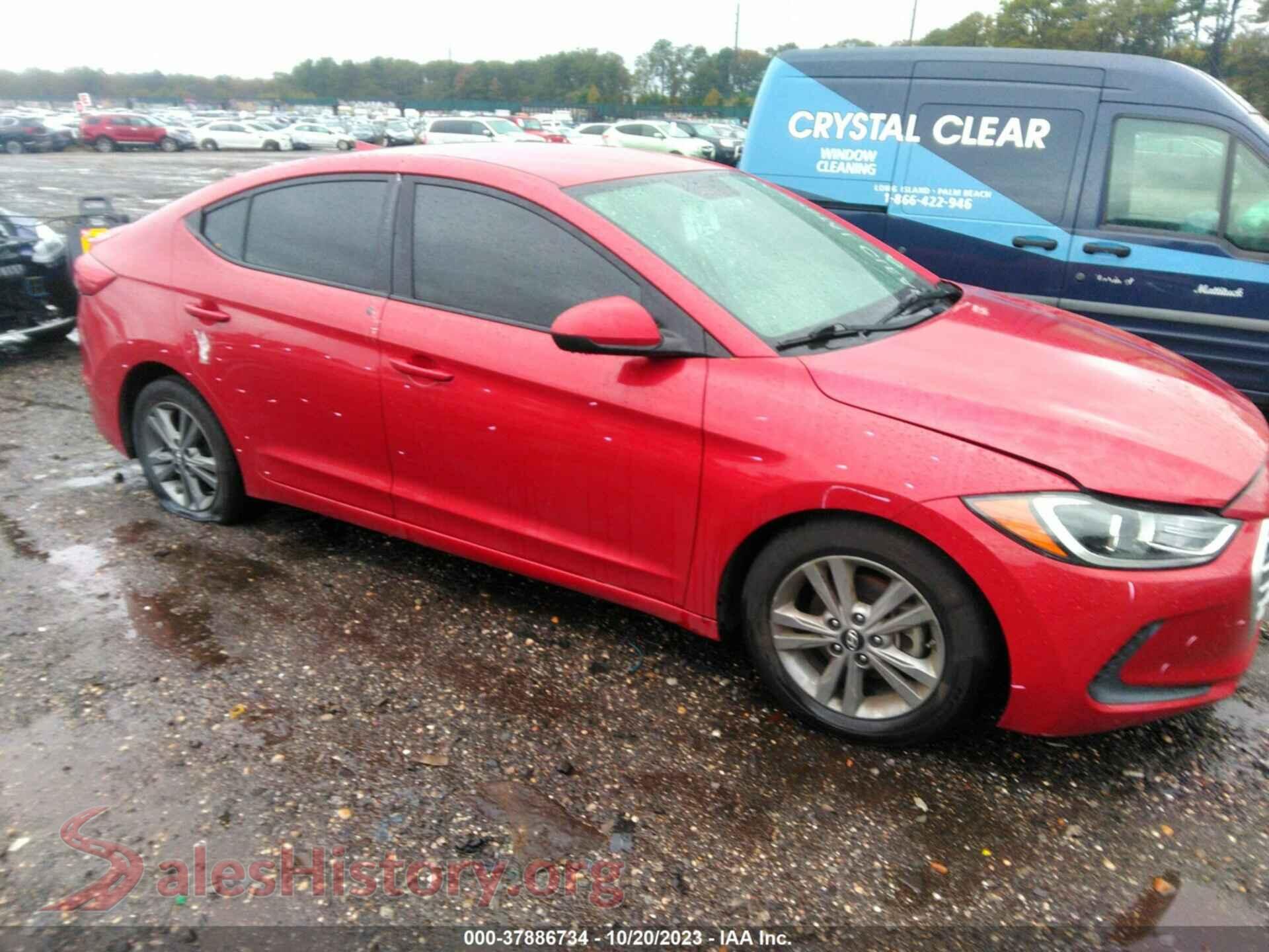 2017 HYUNDAI ELANTRA — VIN 5NPD84LF9HH134697