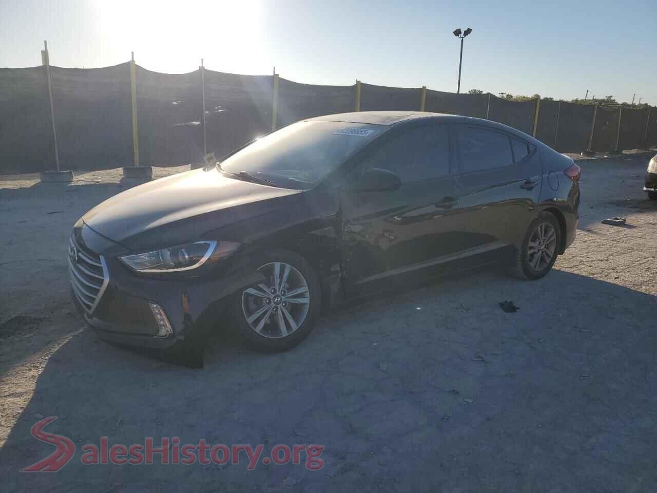 2018 HYUNDAI ELANTRA — VIN 5NPD84LF9JH300402