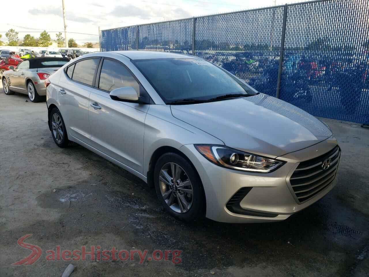 2018 HYUNDAI ELANTRA — VIN 5NPD84LF9JH367338