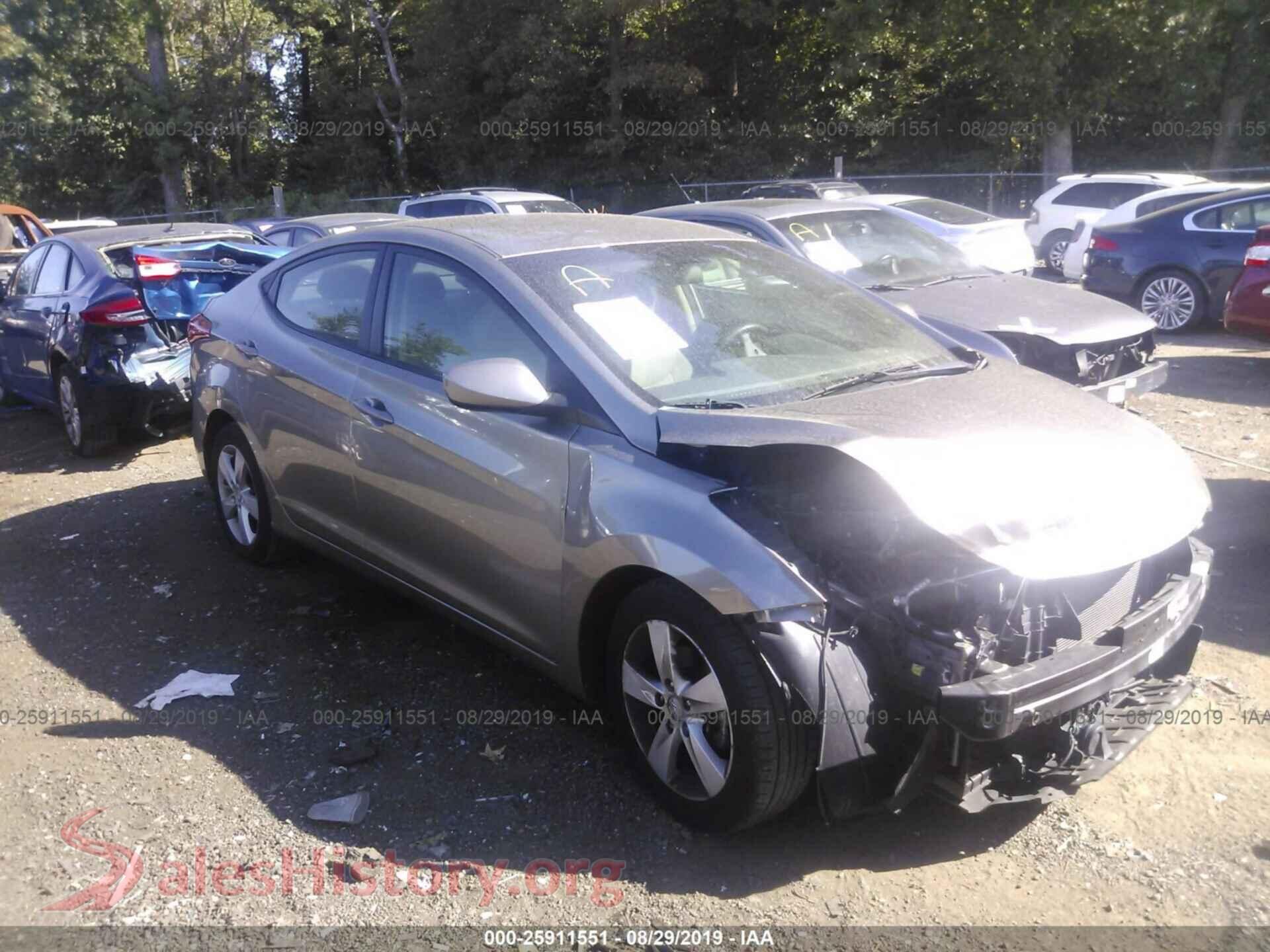 2013 HYUNDAI ELANTRA — VIN 5NPDH4AE0DH368232