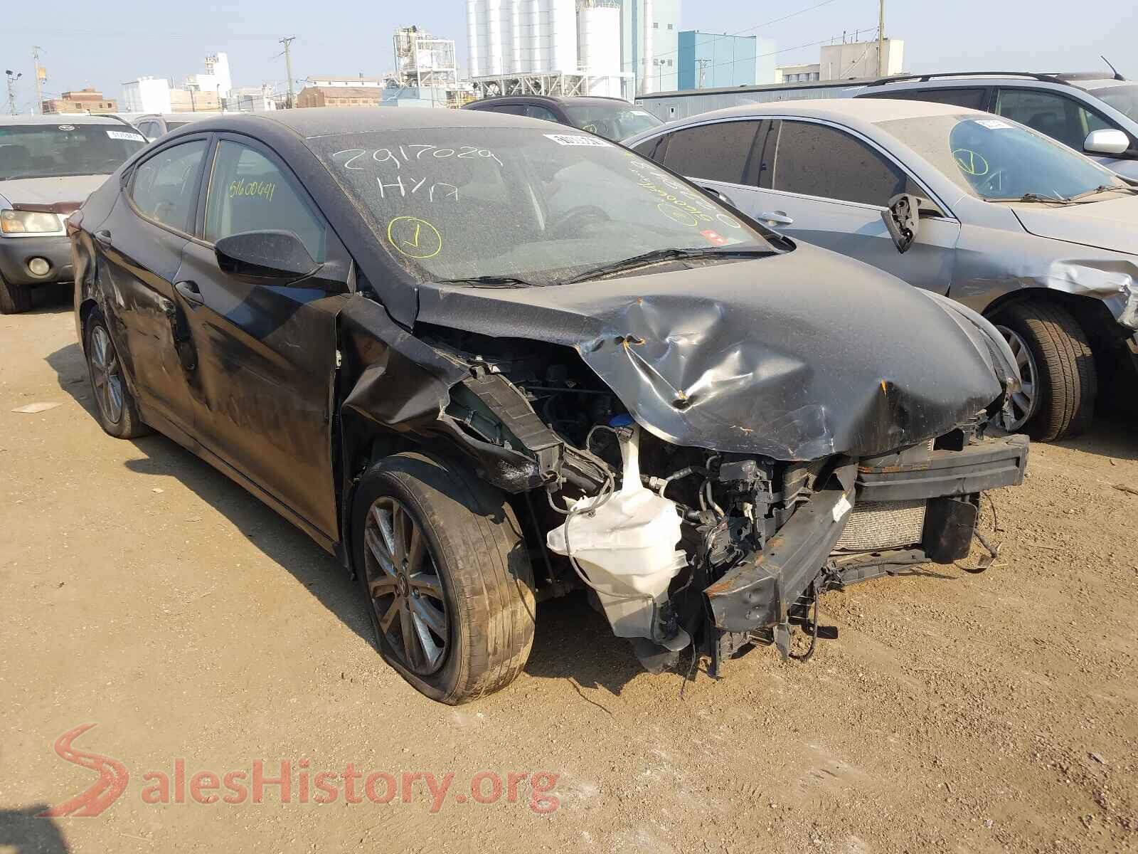2015 HYUNDAI ELANTRA — VIN 5NPDH4AE0FH604624