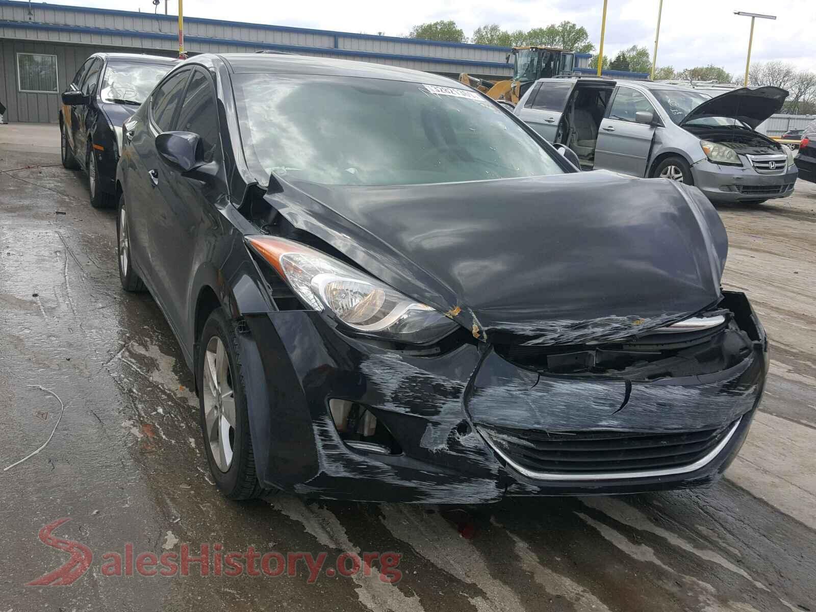 2012 HYUNDAI ELANTRA — VIN 5NPDH4AE1CH101003