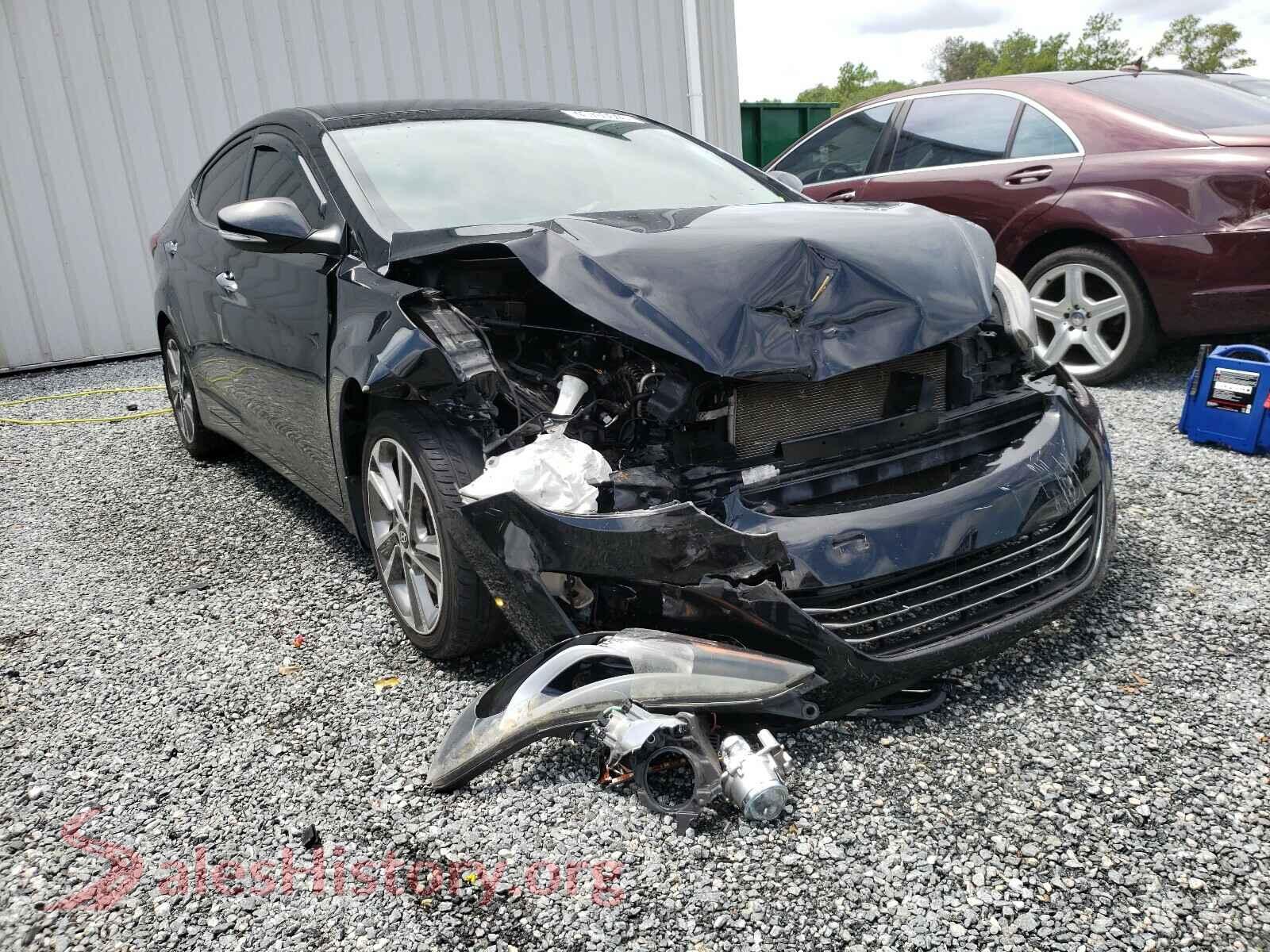 2014 HYUNDAI ELANTRA — VIN 5NPDH4AE2EH478250