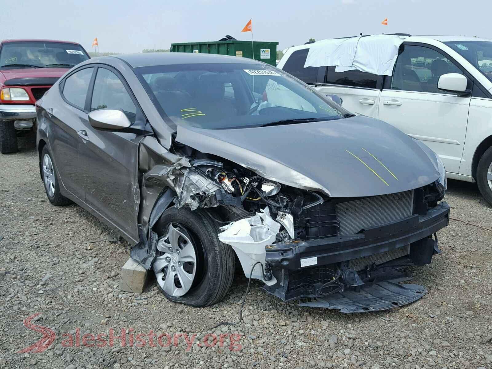 2016 HYUNDAI ELANTRA — VIN 5NPDH4AE2GH797098