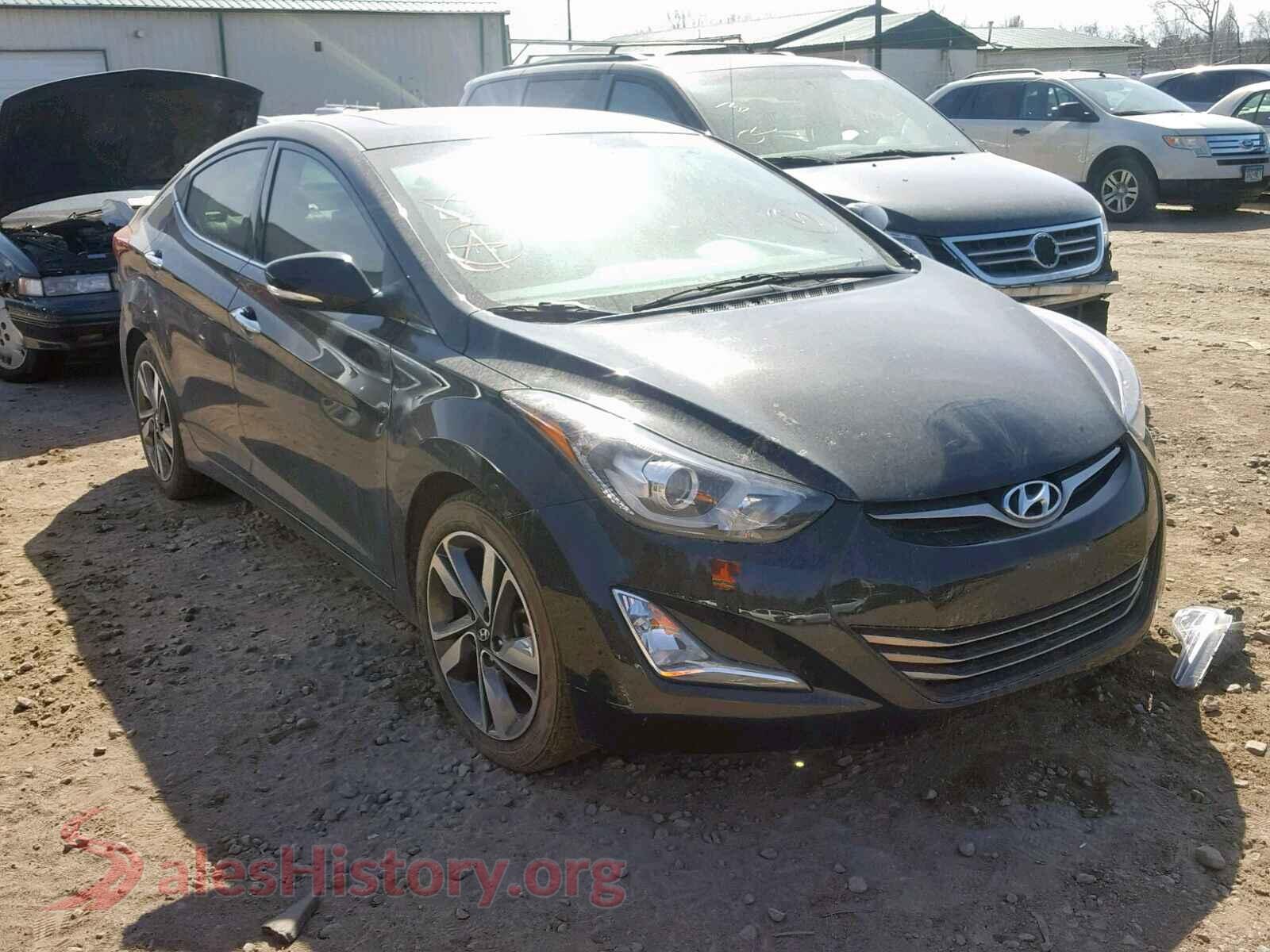 2014 HYUNDAI ELANTRA — VIN 5NPDH4AE4EH512656
