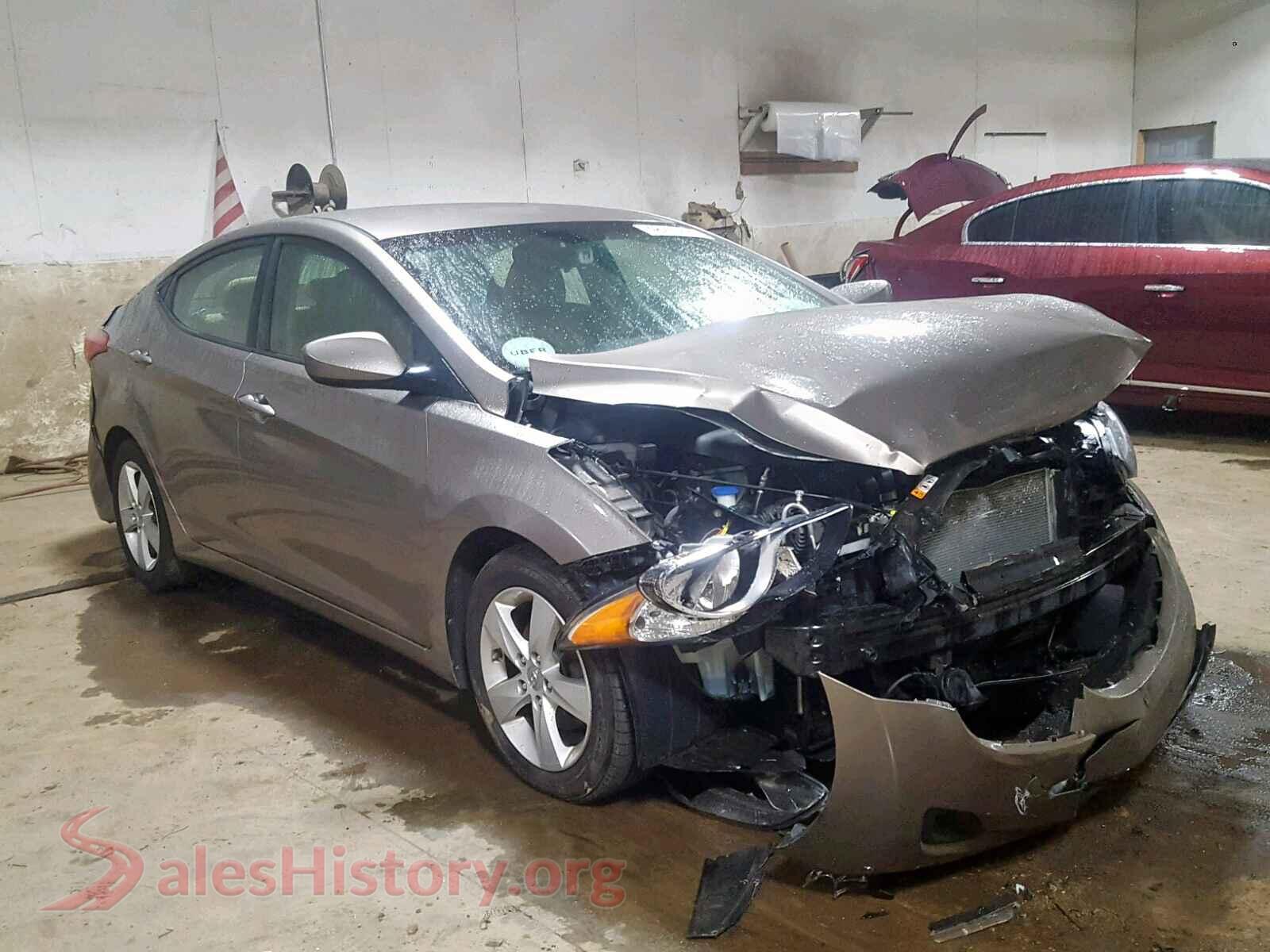 2013 HYUNDAI ELANTRA — VIN 5NPDH4AE5DH350986
