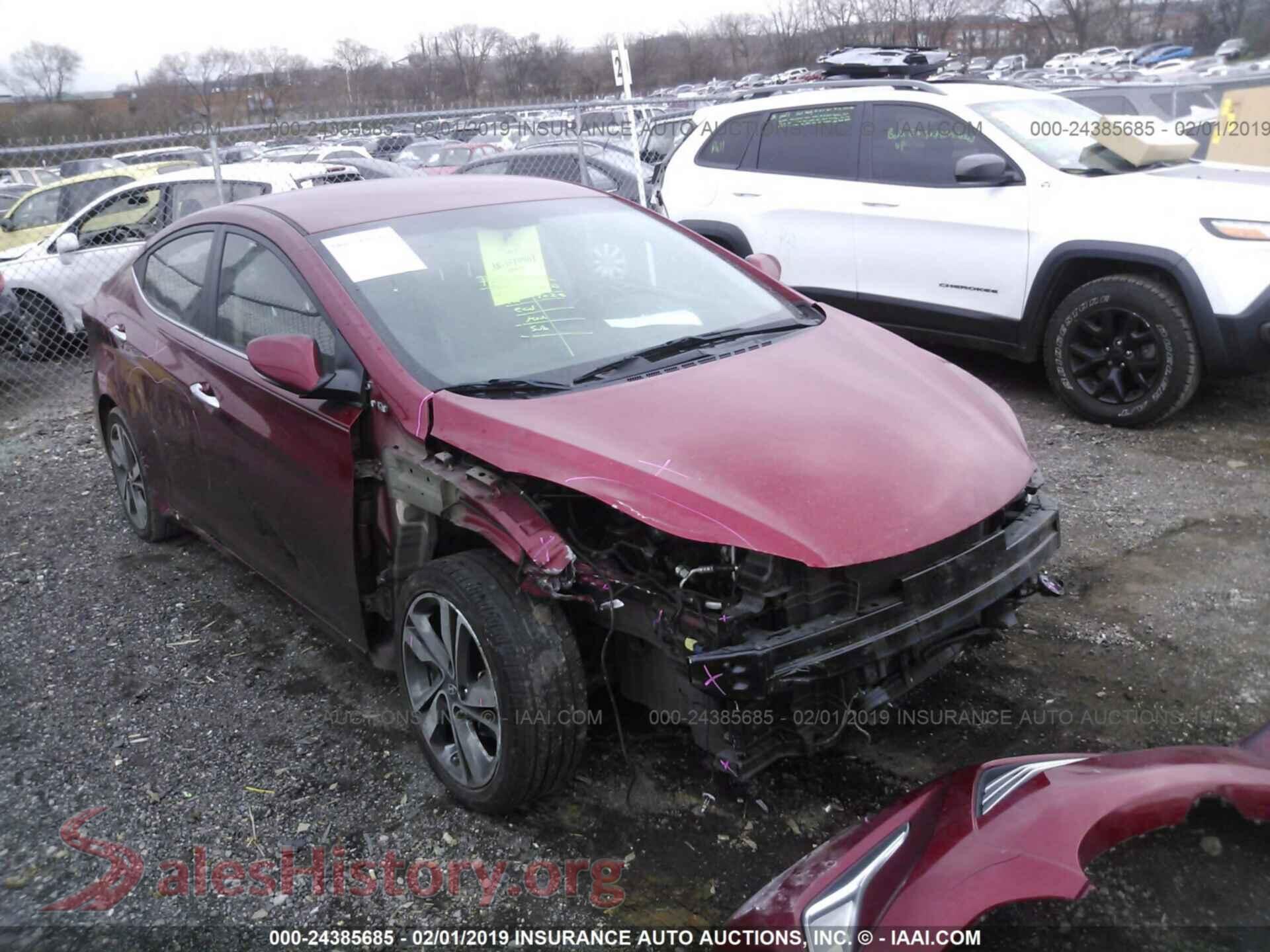 2015 HYUNDAI ELANTRA — VIN 5NPDH4AE6FH545868