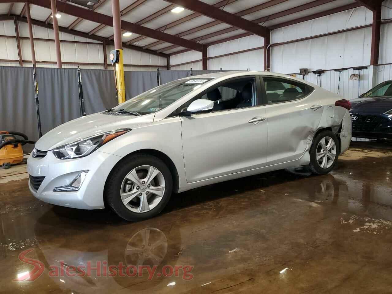 2016 HYUNDAI ELANTRA — VIN 5NPDH4AE6GH776481