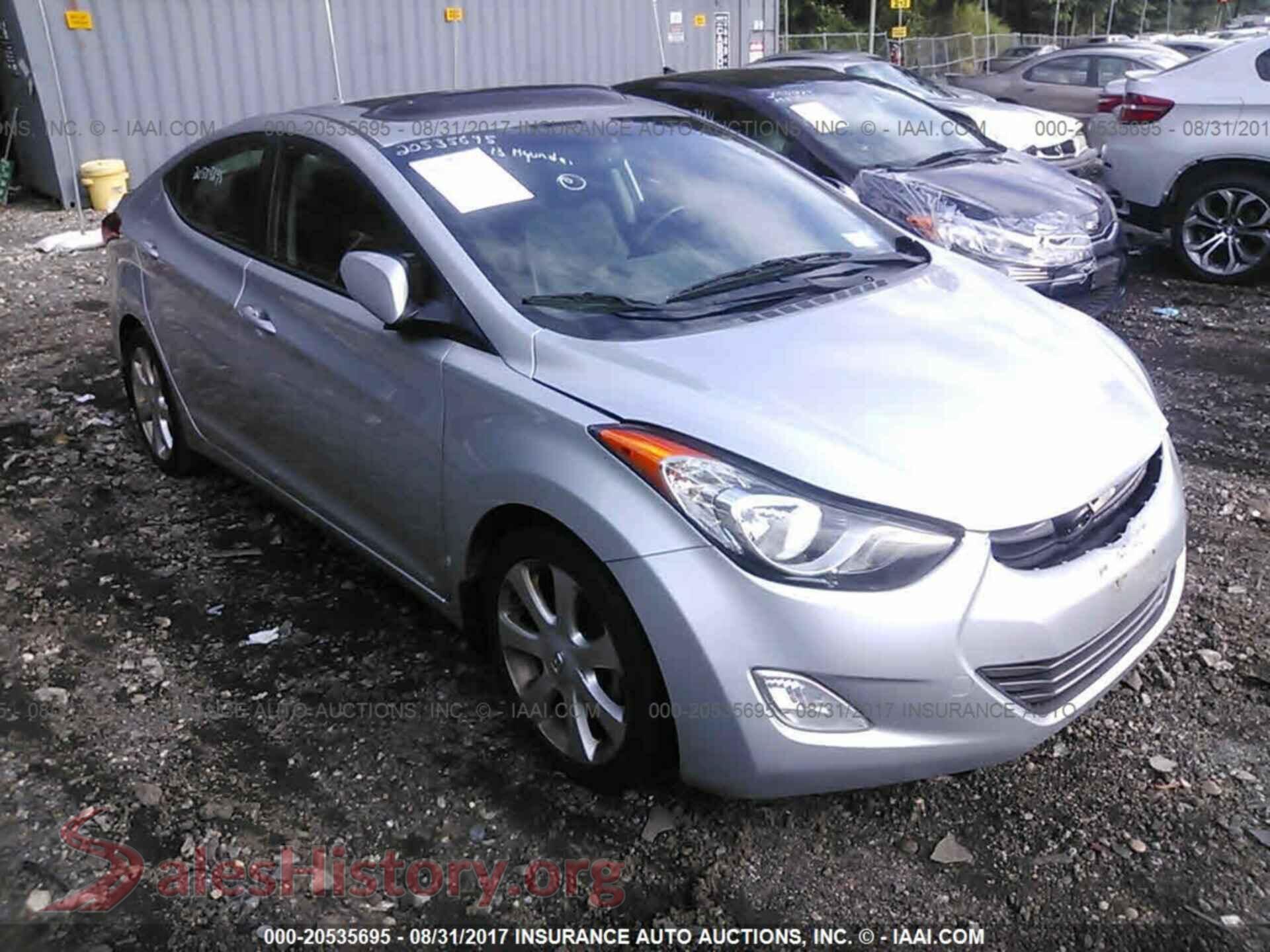 2013 Hyundai Elantra — VIN 5NPDH4AE7DH206436