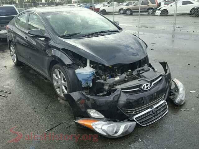 2011 HYUNDAI ELANTRA — VIN 5NPDH4AE8BH033314