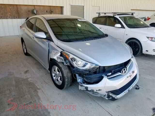 2014 HYUNDAI ELANTRA — VIN 5NPDH4AE8EH487437