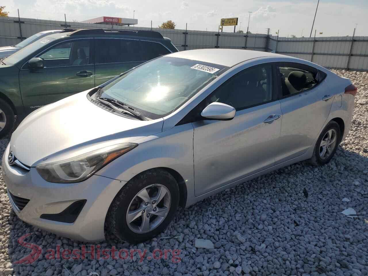 2015 HYUNDAI ELANTRA — VIN 5NPDH4AE8FH550439