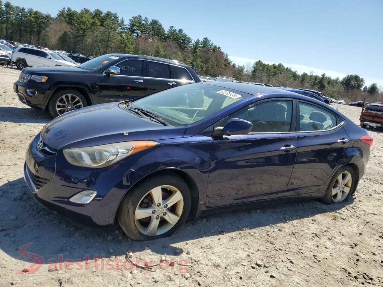 2013 HYUNDAI ELANTRA — VIN 5NPDH4AE9DH261678