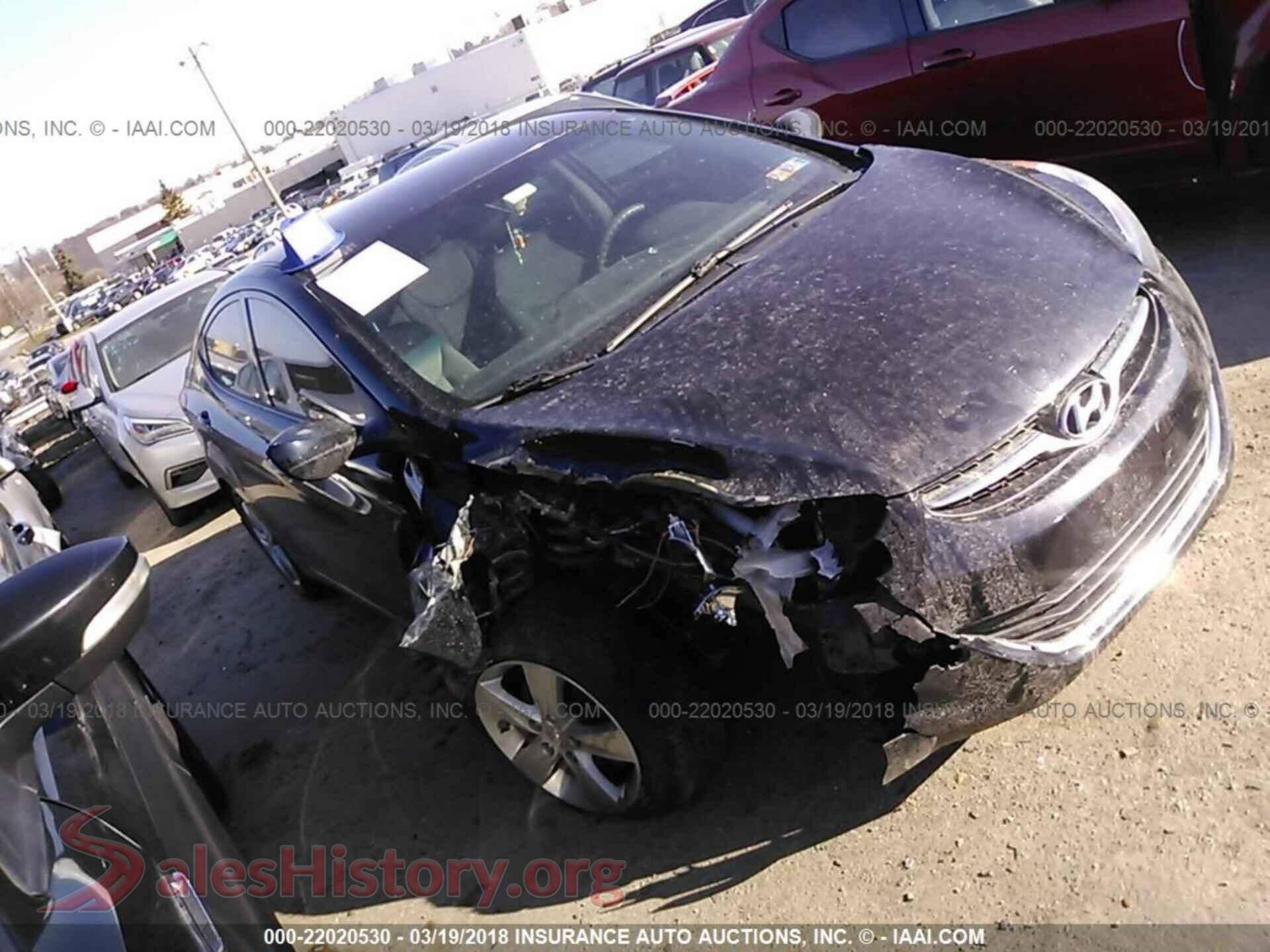 2013 Hyundai Elantra — VIN 5NPDH4AE9DH306702