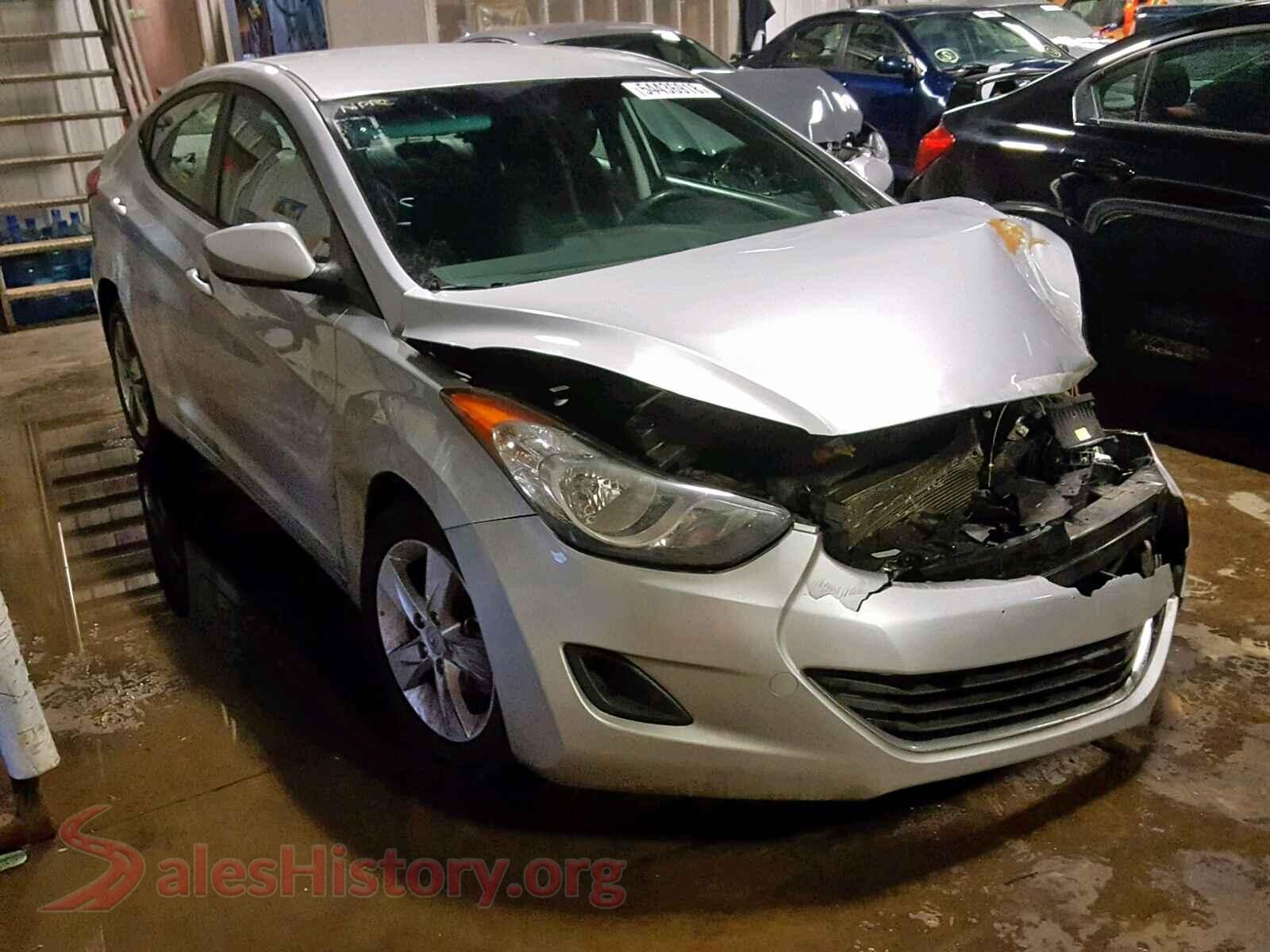 2013 HYUNDAI ELANTRA — VIN 5NPDH4AE9DH371422