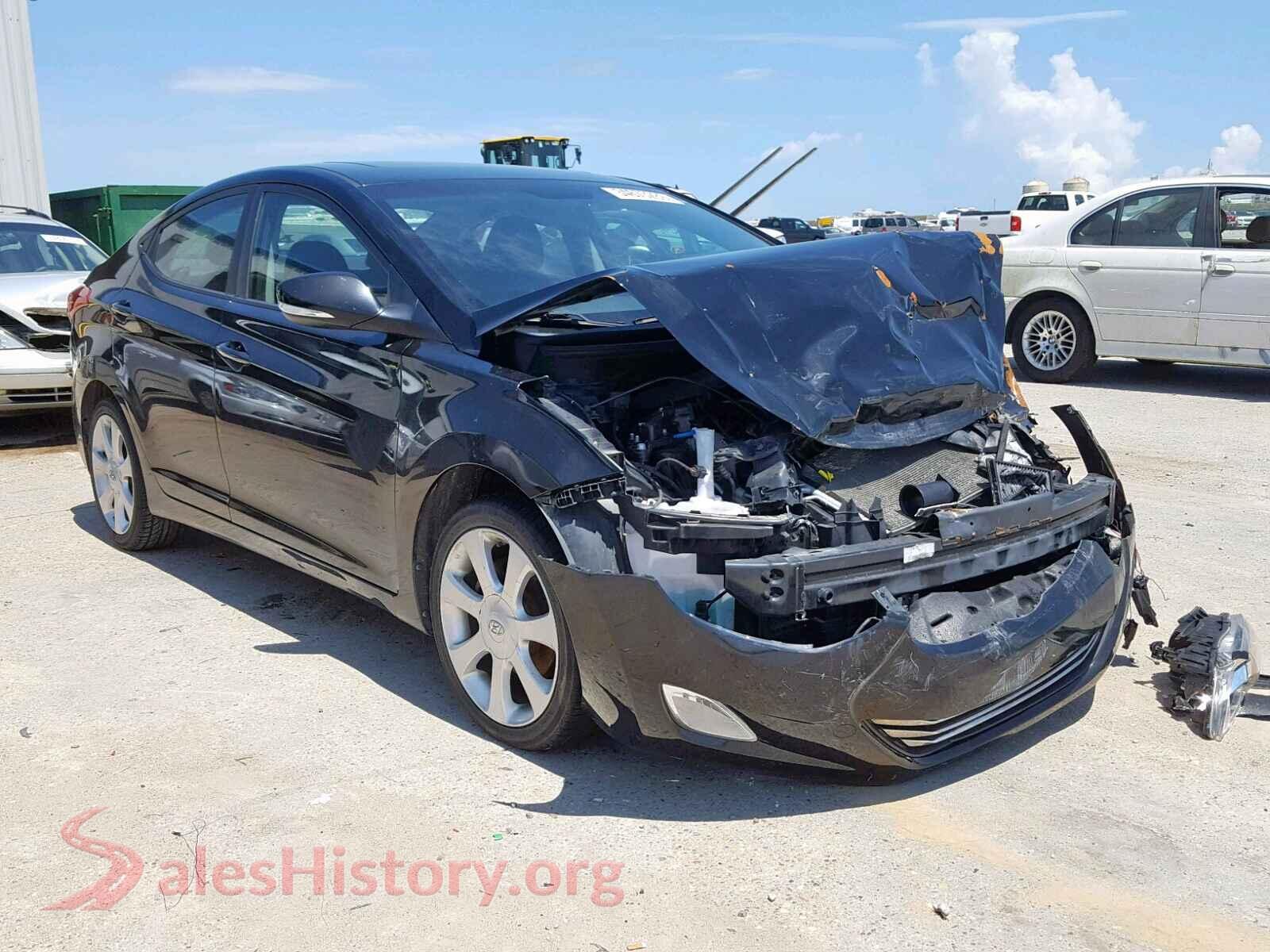 2011 HYUNDAI ELANTRA — VIN 5NPDH4AEXBH056576