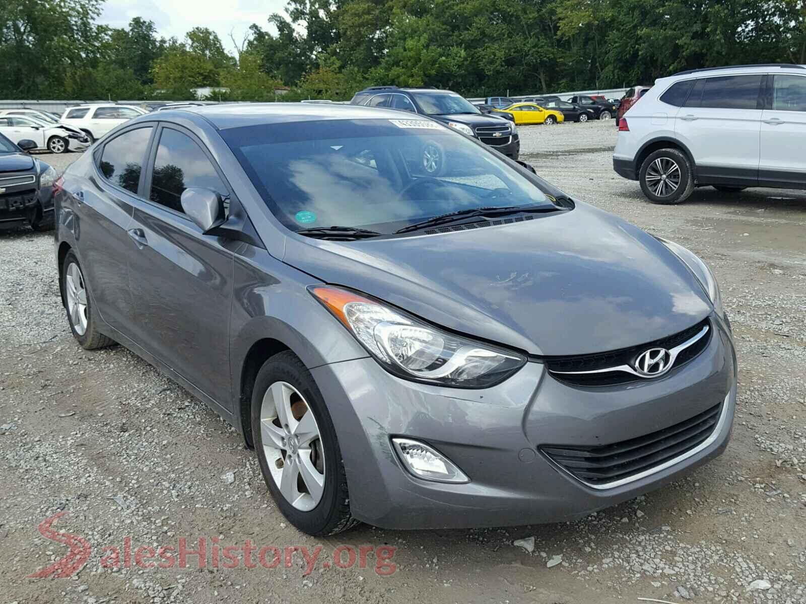2013 HYUNDAI ELANTRA — VIN 5NPDH4AEXDH418456