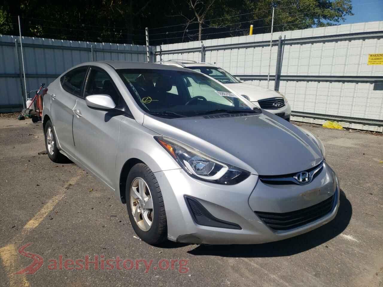 2015 HYUNDAI ELANTRA — VIN 5NPDH4AEXFH547686