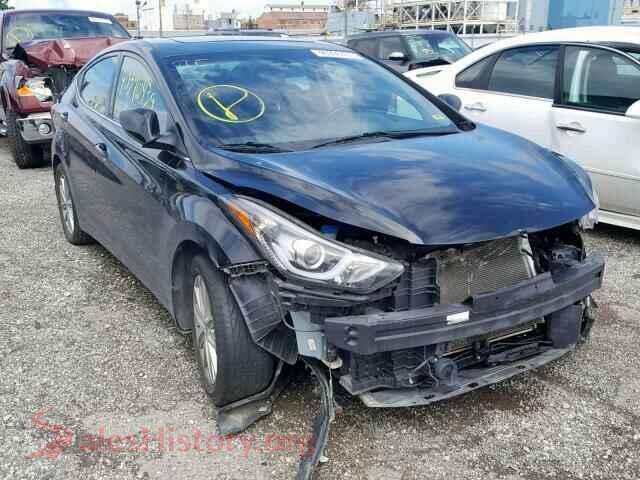 2015 HYUNDAI ELANTRA — VIN 5NPDH4AEXFH557666
