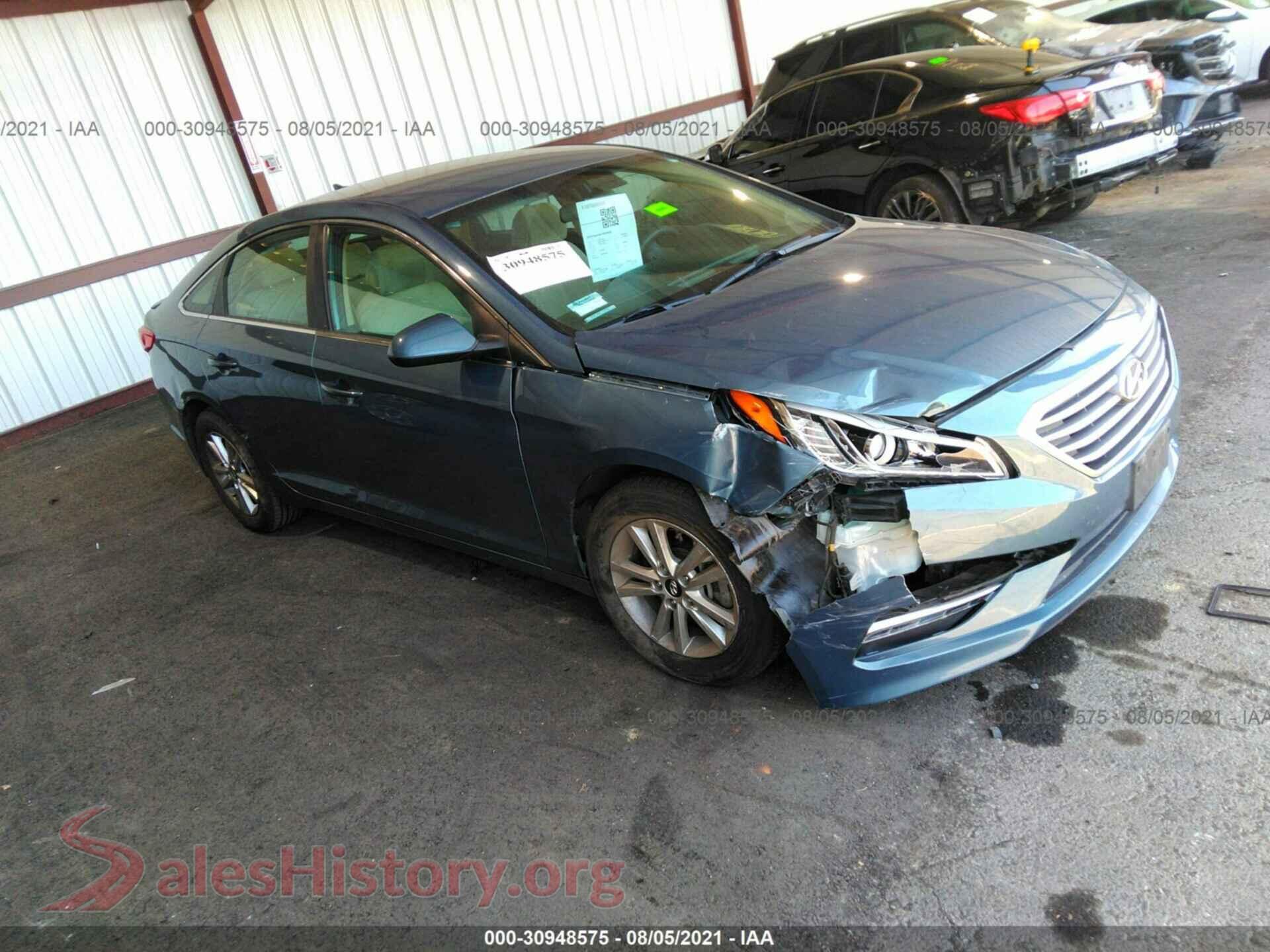2015 HYUNDAI SONATA — VIN 5NPE24AF8FH151772