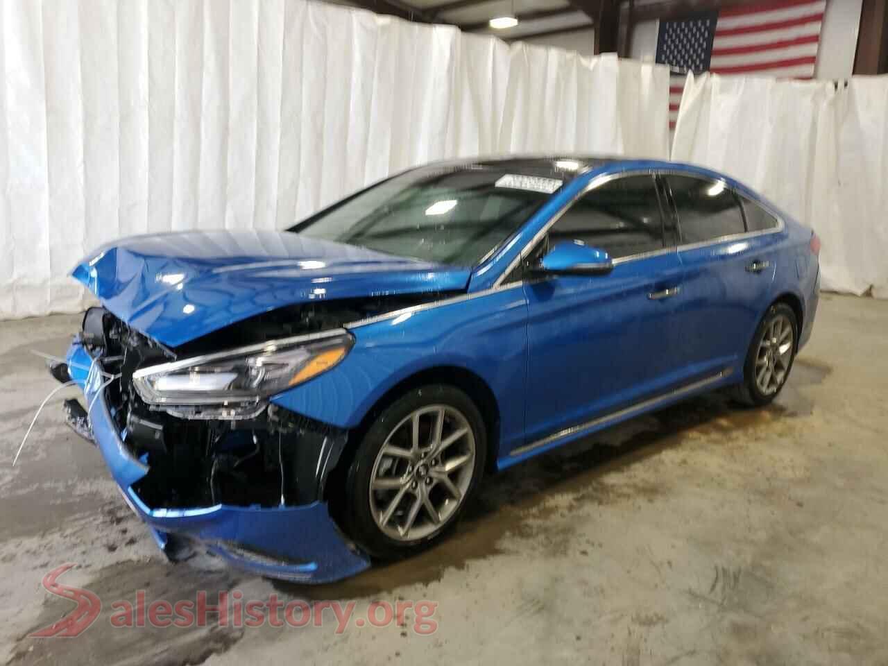 2019 HYUNDAI SONATA — VIN 5NPE34AB3KH742788