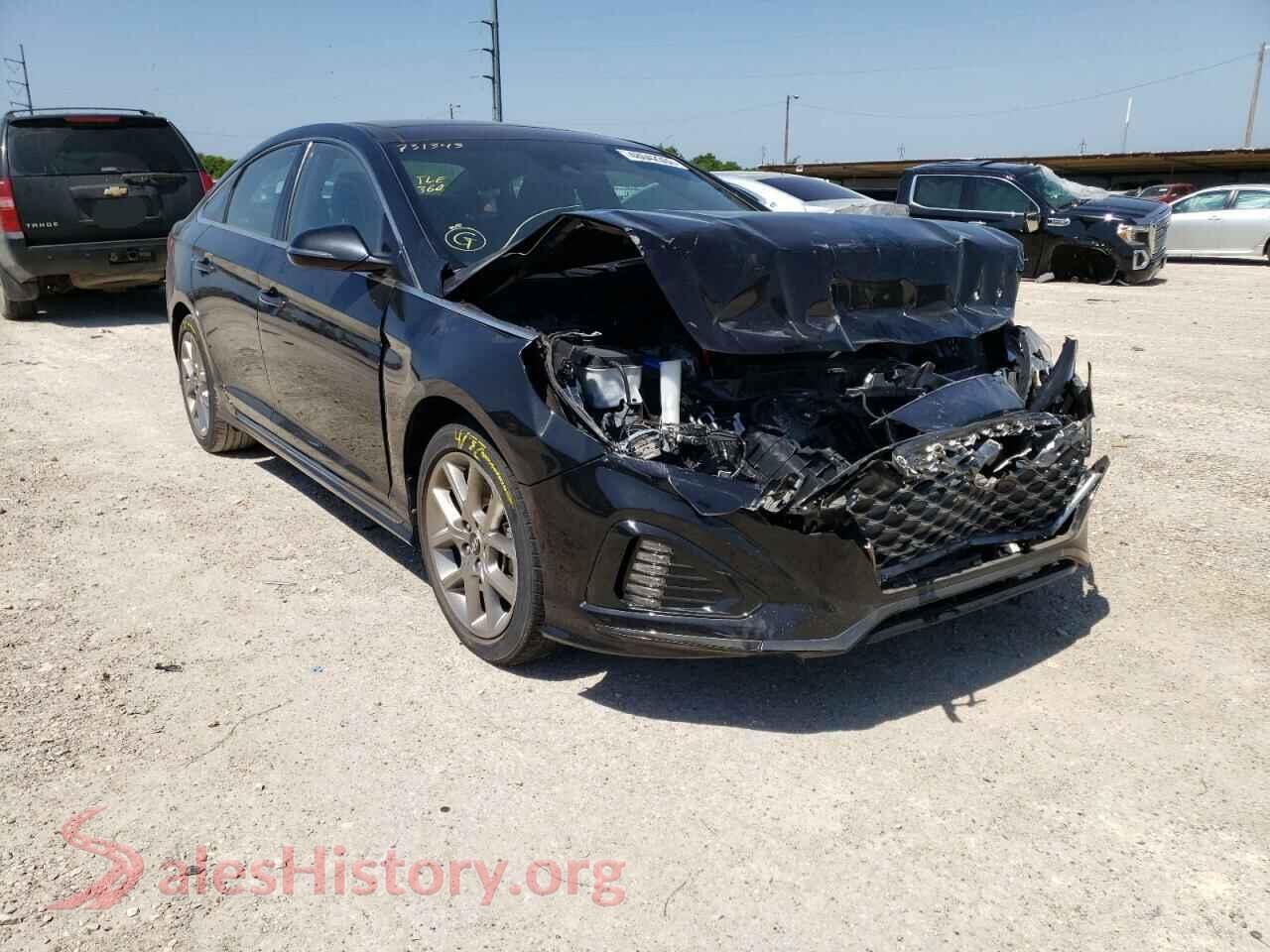 2019 HYUNDAI SONATA — VIN 5NPE34AB9KH731343