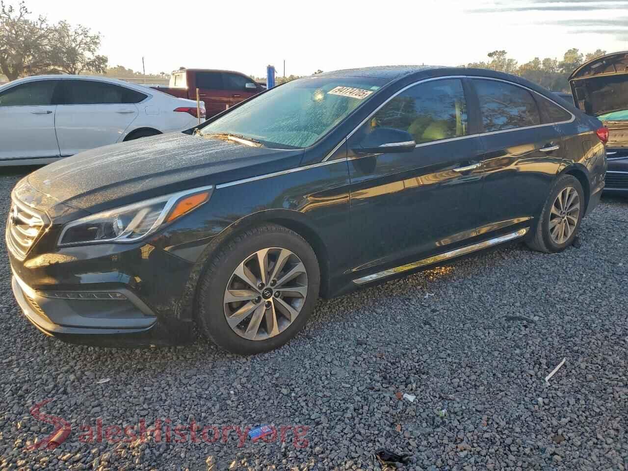 2017 HYUNDAI SONATA — VIN 5NPE34AF1HH498277