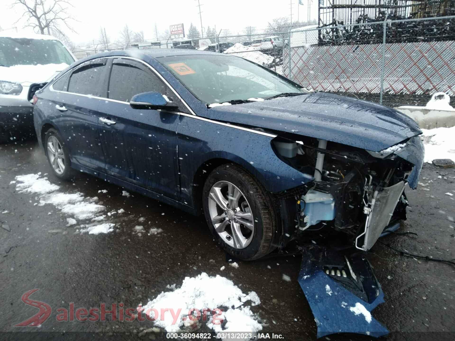 2018 HYUNDAI SONATA — VIN 5NPE34AF2JH603320