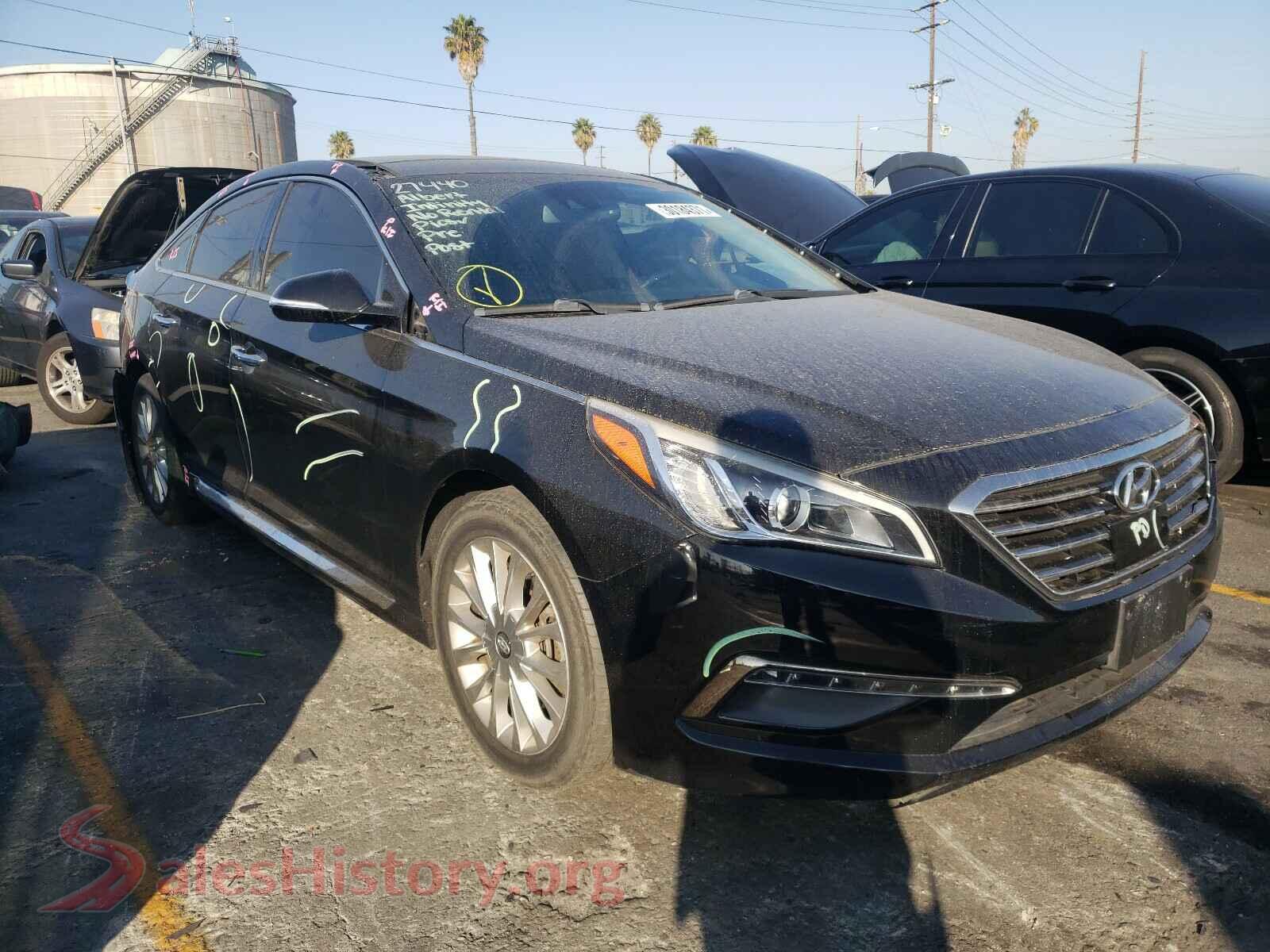 2015 HYUNDAI SONATA — VIN 5NPE34AFXFH132668
