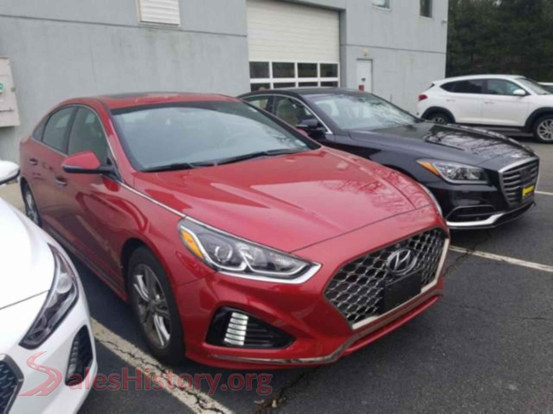 2018 HYUNDAI SONATA — VIN 5NPE34AFXJH643578