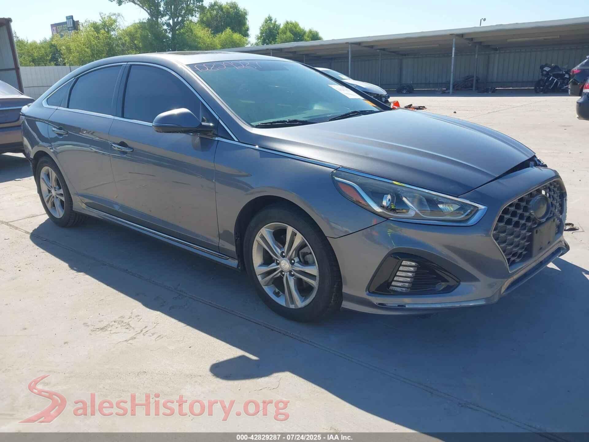 2018 HYUNDAI SONATA — VIN 5NPE34AFXJH710227