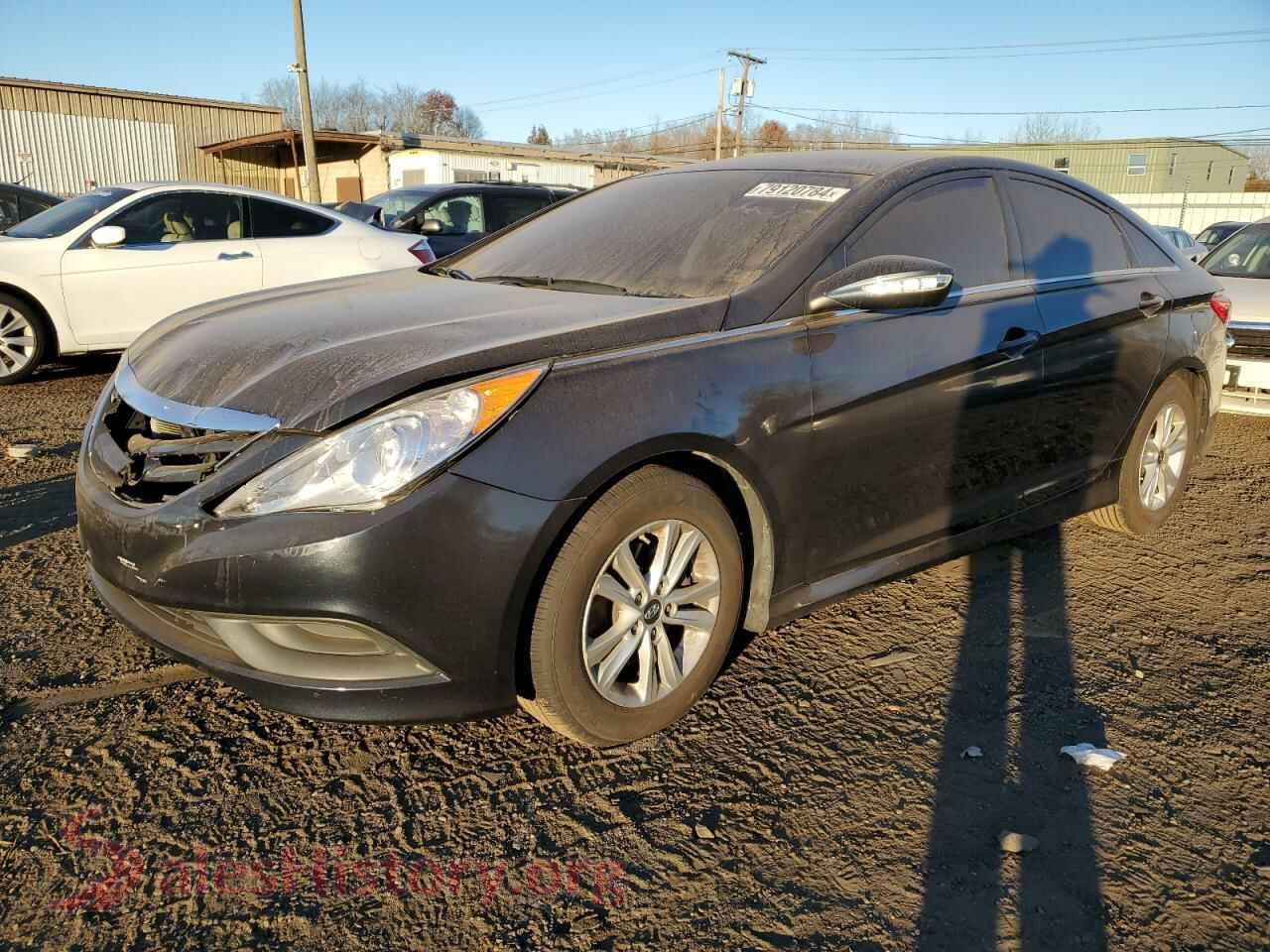 2014 HYUNDAI SONATA — VIN 5NPEB4AC2EH923431