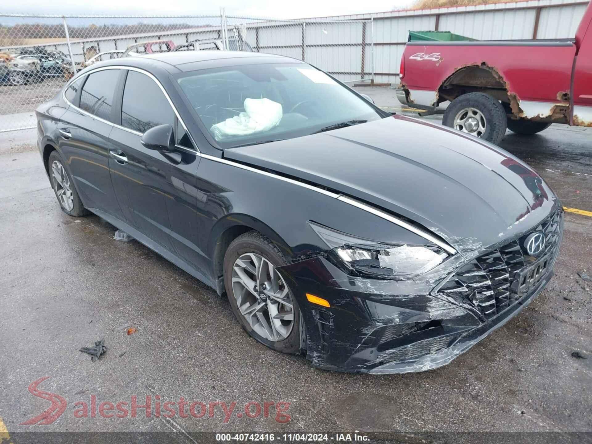 2020 HYUNDAI SONATA — VIN 5NPEF4JA8LH058237