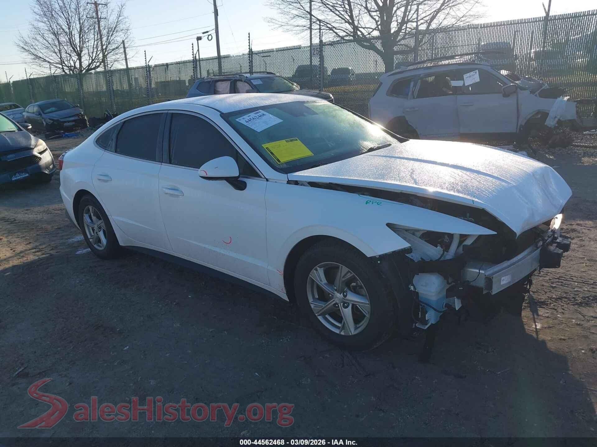2021 HYUNDAI SONATA — VIN 5NPEG4JA1MH094883