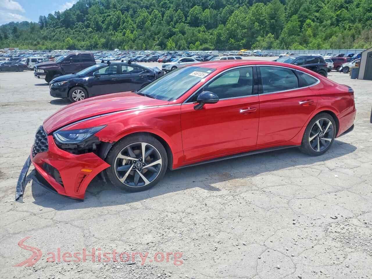 2021 HYUNDAI SONATA — VIN 5NPEJ4J22MH064835
