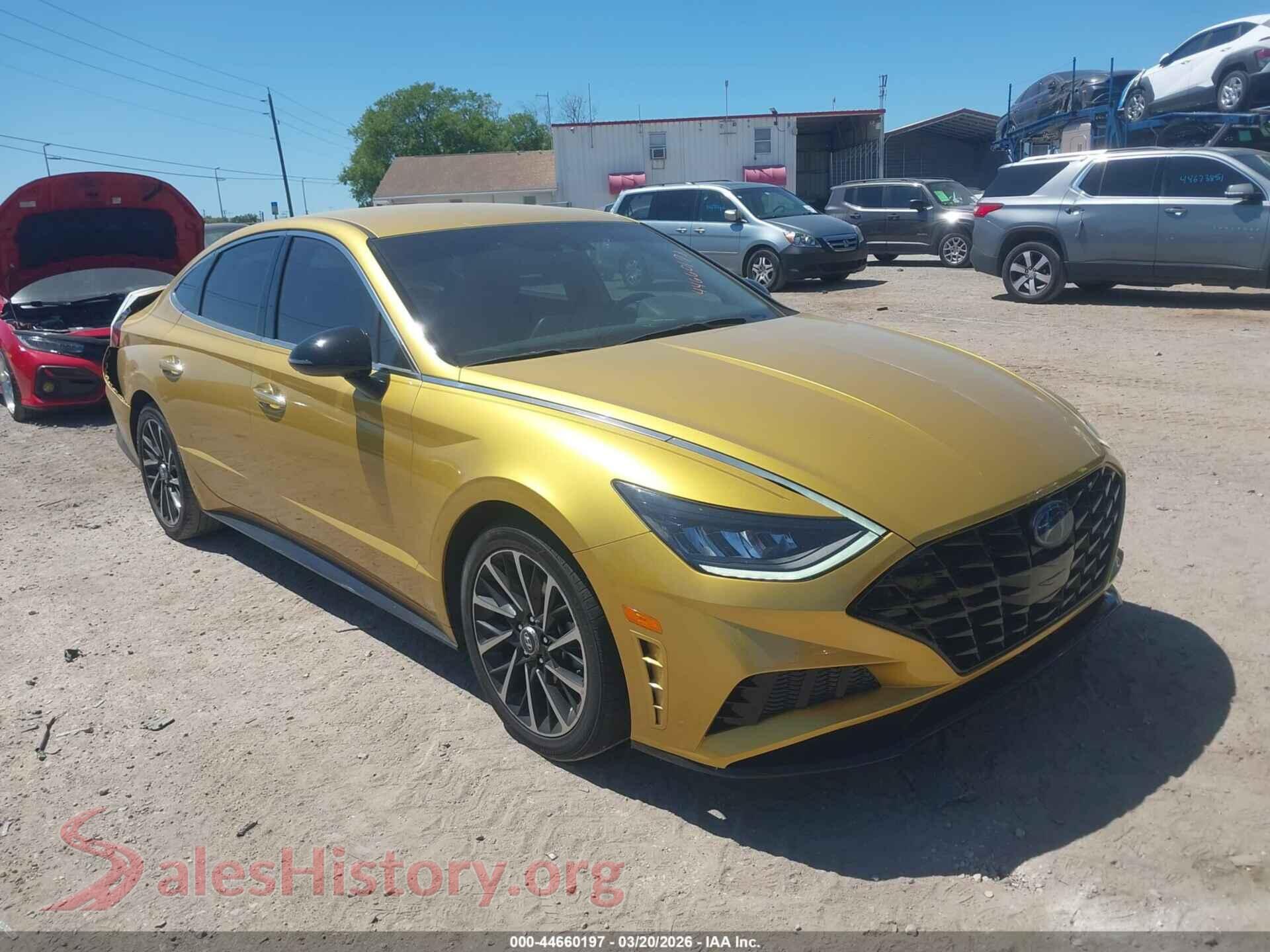 2020 HYUNDAI SONATA — VIN 5NPEJ4J25LH021931