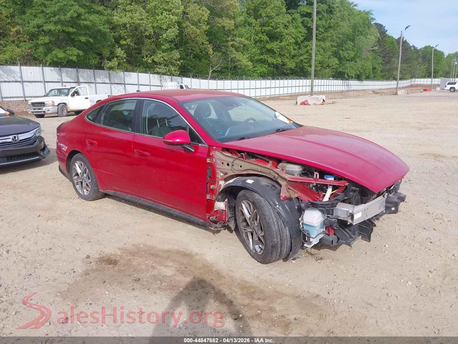 2020 HYUNDAI SONATA — VIN 5NPEL4JA5LH059726