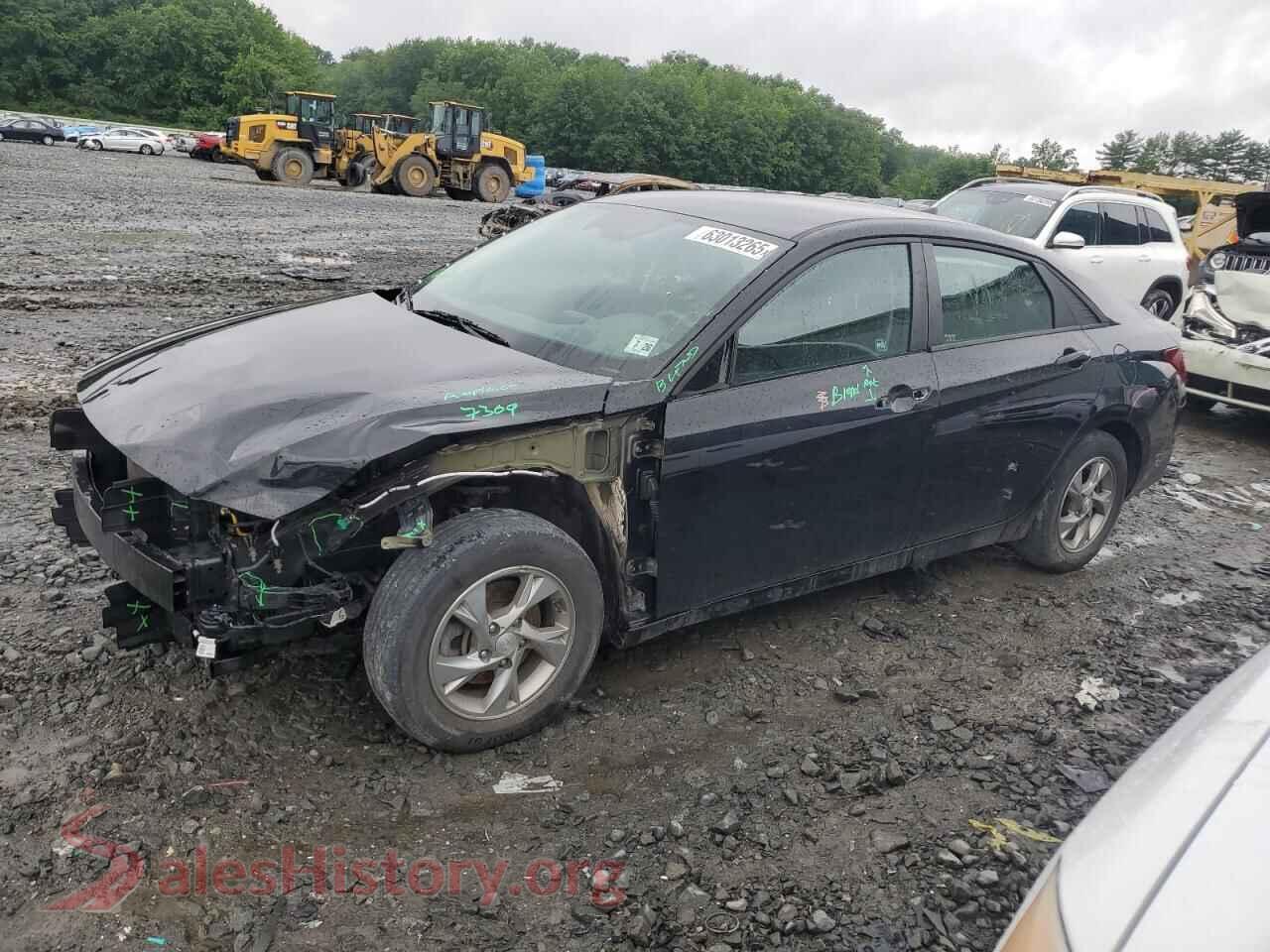2021 HYUNDAI ELANTRA — VIN 5NPLL4AG2MH026857