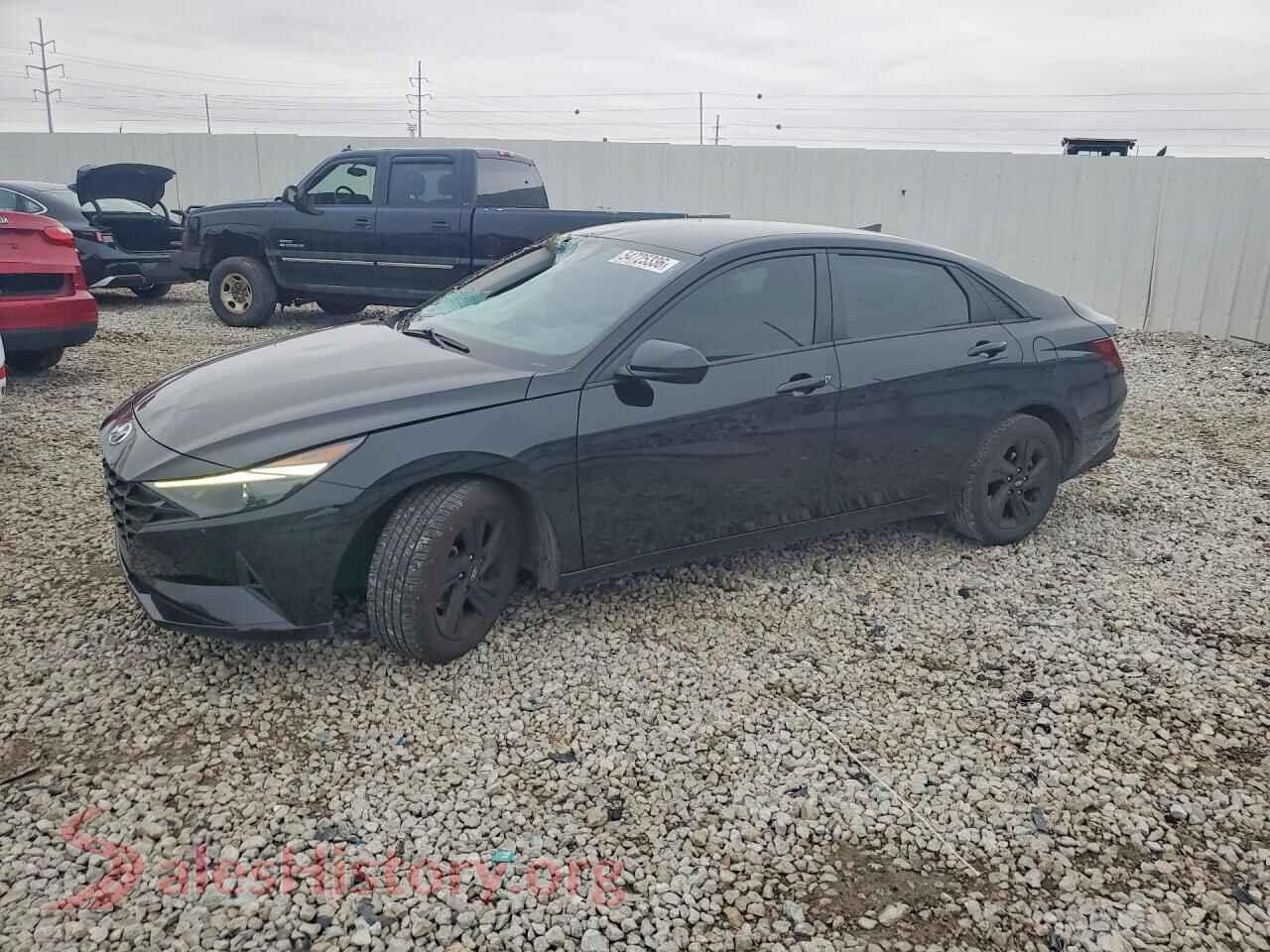 2021 HYUNDAI ELANTRA — VIN 5NPLM4AG0MH002084