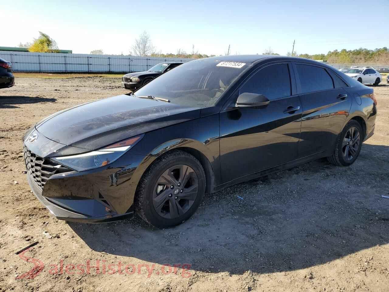 2021 HYUNDAI ELANTRA — VIN 5NPLM4AG2MH009473