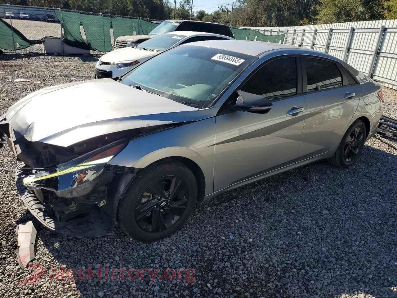 2022 HYUNDAI ELANTRA — VIN 5NPLM4AG4NH055064