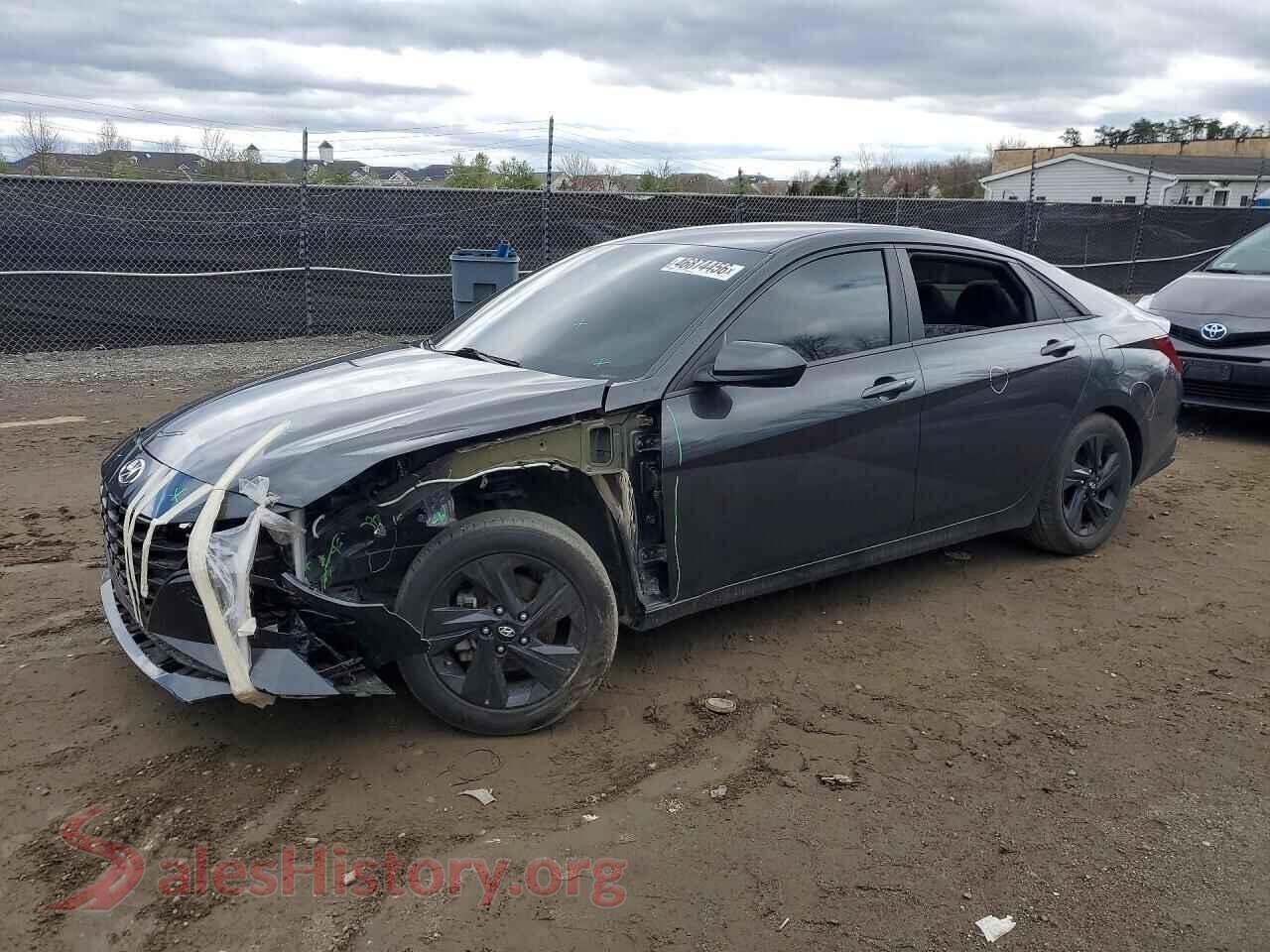 2022 HYUNDAI ELANTRA — VIN 5NPLM4AG6NH070987